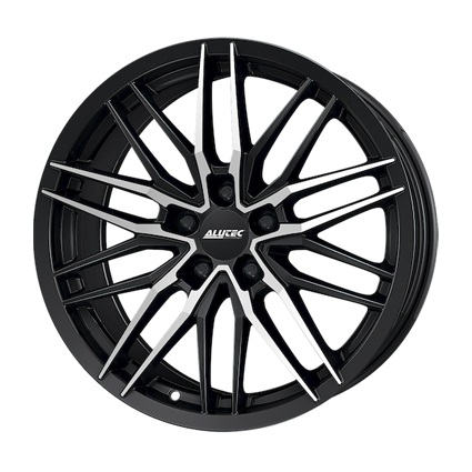 Колесный диск Alutec Burnside 8x18 5x114.3 ET35 D70.1 diamond-black front polished