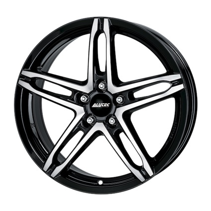 Колесный диск Alutec Poison 7x17 5x110 ET38  D65.1 diamond-black front polished