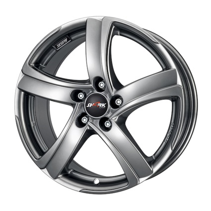 Колесный диск Alutec Shark 7.5x17 5x110 ET38 D65.1 sterling-silver