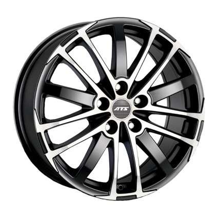 Колесный диск ATS X-Treme 8x18 5x120 ET35 D72.6 diamond-black front polished