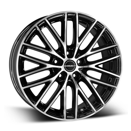 Колесный диск Borbet BS5 7.5x17 5x112 ET35 D72.5 black polished