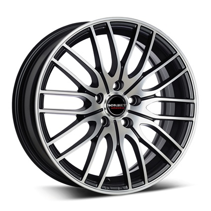 Колесный диск Borbet CW4 8x18 5x114.3 ET40 D72.5 black polished matt