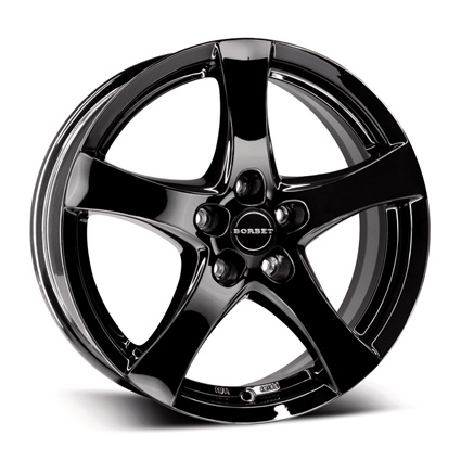 Колесный диск Borbet F 8x18 5x114.3 ET40  D72.5 black glossy