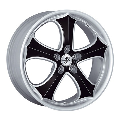 Колесный диск Fondmetal 9GR 8x18 5x114.3 ET48 D67.2 silver black inserts