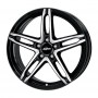 Колесный диск Alutec Poison 6x16 4x100 ET40  D63.3 diamond-black front polished