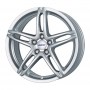 Колесный диск Alutec Poison 7x17 5x100 ET38  D63.3 polar-silver