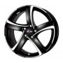 Колесный диск Alutec Shark 7.5x17 5x110 ET38  D65.1 racing-black front polished