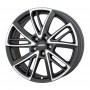 Колесный диск Alutec Xplosive 8x18 5x120 ET35  D72.6 graphite-matt front polished