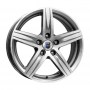 Колесный диск КиК Андорра 7x17 5x105 ET38  D56.6 алмаз аргентум
