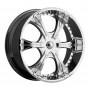 Колесный диск VCT Wheels Capone 9.5x22 10x114.3 ET35  D73.1 chrom